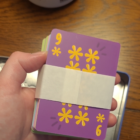 Power Puff Girl 5 Suit Deck With Metal Case - Picture 3 of 3